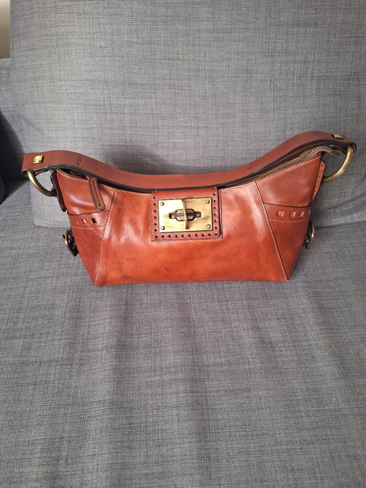 Vintage Bohem Deri Kadın Çantası - Görsel 3