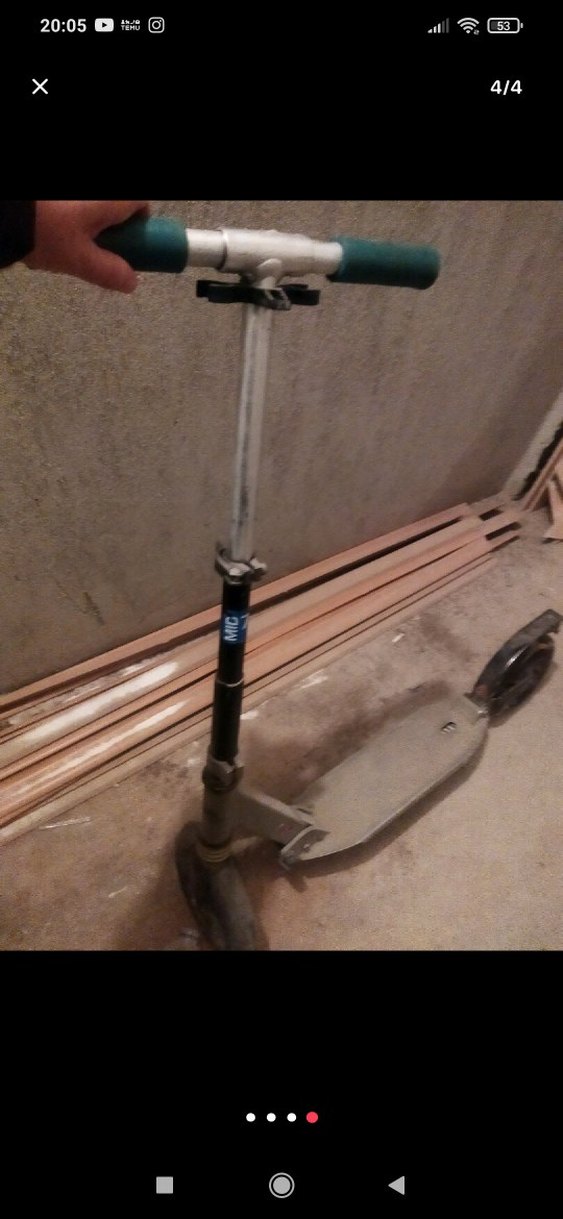 oxello mid 7  cocuk ve yetişkin scotor.100 kiloya kadar taşir. - Görsel 2