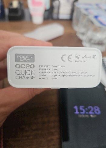 Powerbank 20000 mah - Görsel 4