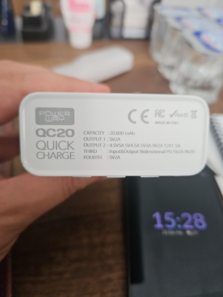 Powerbank 20000 mah - Görsel 4