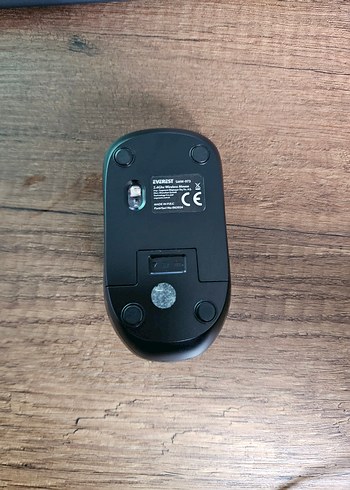 Everest Siyah Kablosuz Mouse - Görsel 3