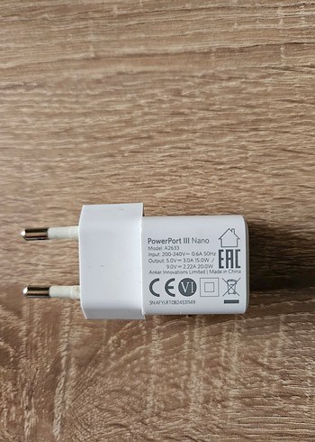 Anker PowerPort IIl Nano 20W Hızlı Şarj Adaptörü - Görsel 4