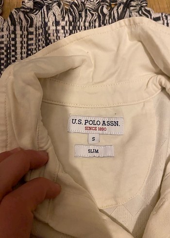 Erkek Beyaz Kısa Kollu Polo Yaka Tişört - Görsel 2