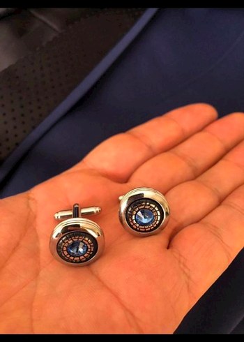 Kemerli Koyu Mavi Erkek Takım Elbise damatlık - Görsel 6