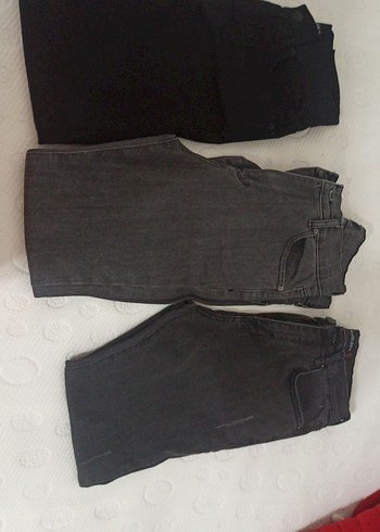 Bayan likralı kot pantolon