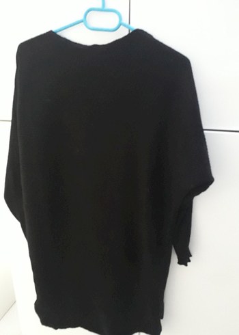 Siyah Uzun Kollu Kadın Triko - Görsel 4