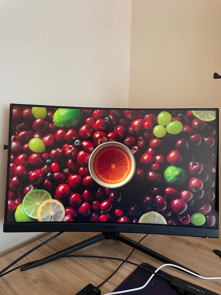 Msı 144hz curved monitör - Görsel 2