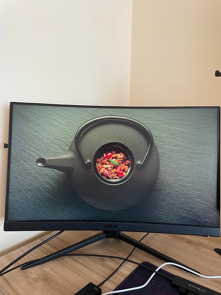 Msı 144hz curved monitör - Görsel 3
