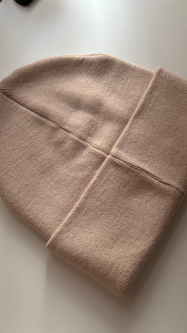 Champion Bej Kadın Örgü Yün Bere - Görsel 3