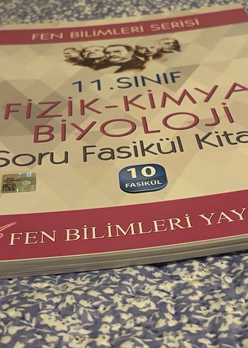 11. Sınıf Fizik-Kimya Biyoloji Soru Fasikül Kitabı - Görsel 3
