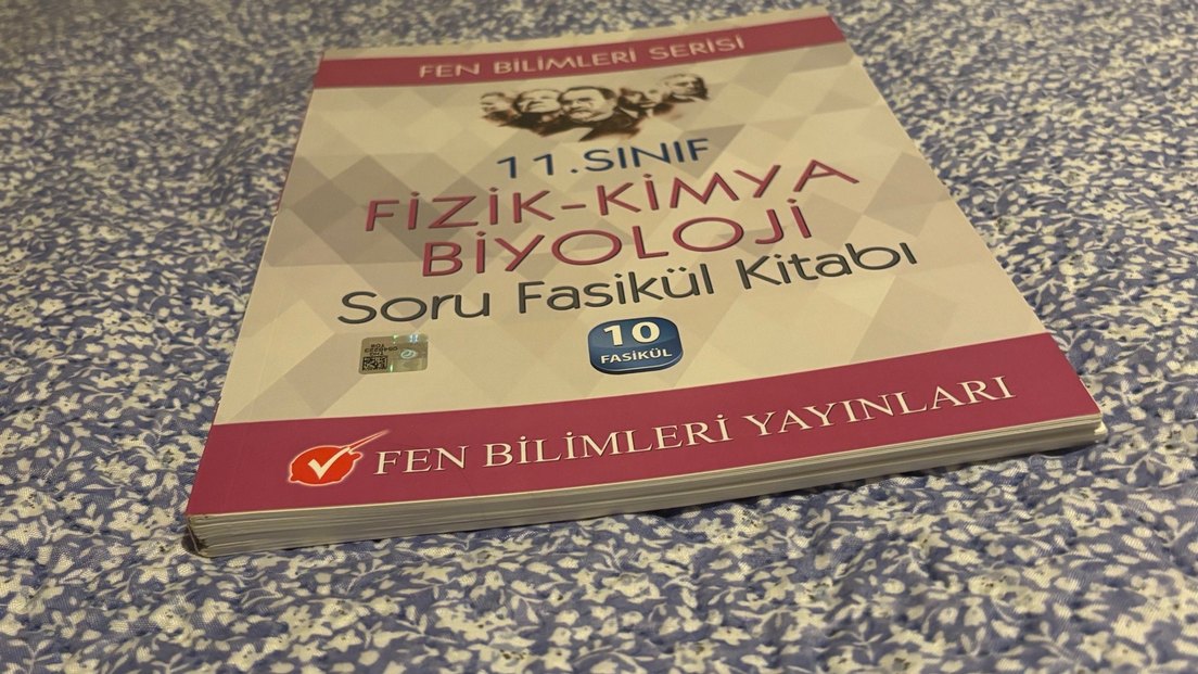 11. Sınıf Fizik-Kimya Biyoloji Soru Fasikül Kitabı - Görsel 3