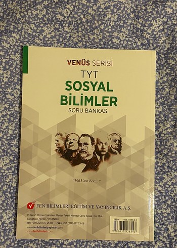 Fen Bilimleri TYT Sosyal Bilimler Soru Bankası - Görsel 2