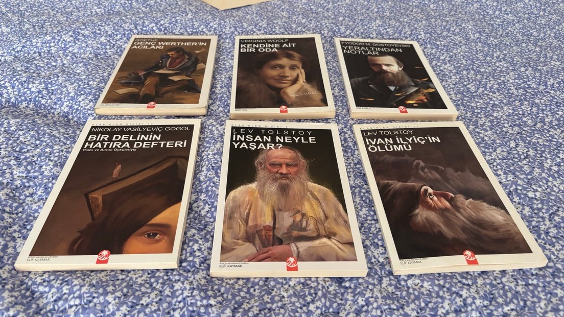 Dünya Klasikleri Edebiyat Seti - 6 Kitap - Görsel 2