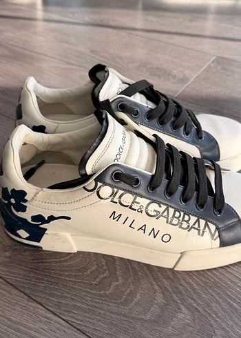Dolce & Gabbana Milano Siyah Beyaz Sneaker