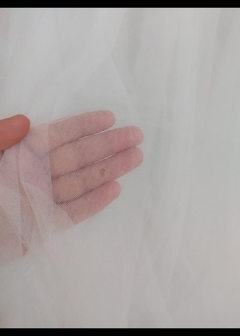 Uzun Kollu Straplez Prenses Gelinlik - Görsel 6