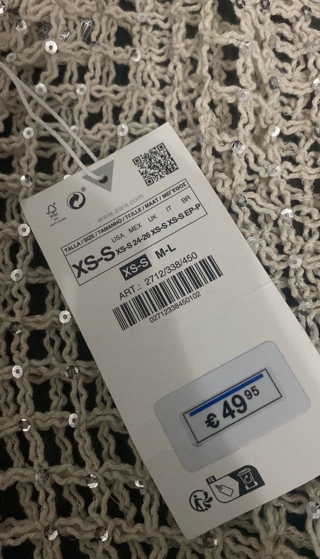 Bej File Örgü Elbise - Görsel 5