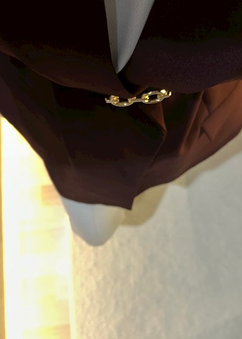 Bordo Kadın Blazer Ceket - Görsel 2