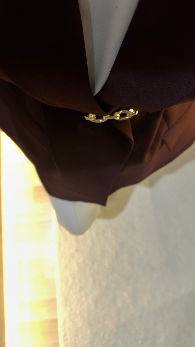 Bordo Kadın Blazer Ceket - Görsel 2