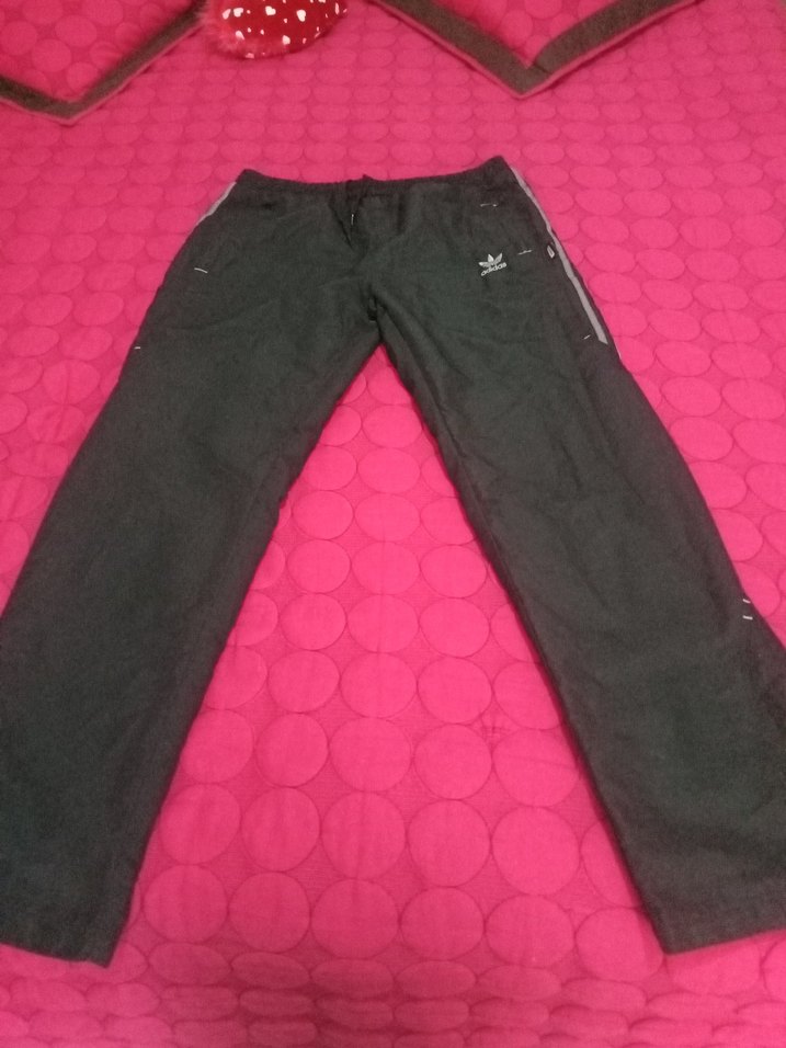 Adidas Siyah Fermuarlı Erkek Eşofman Altı - Görsel 2