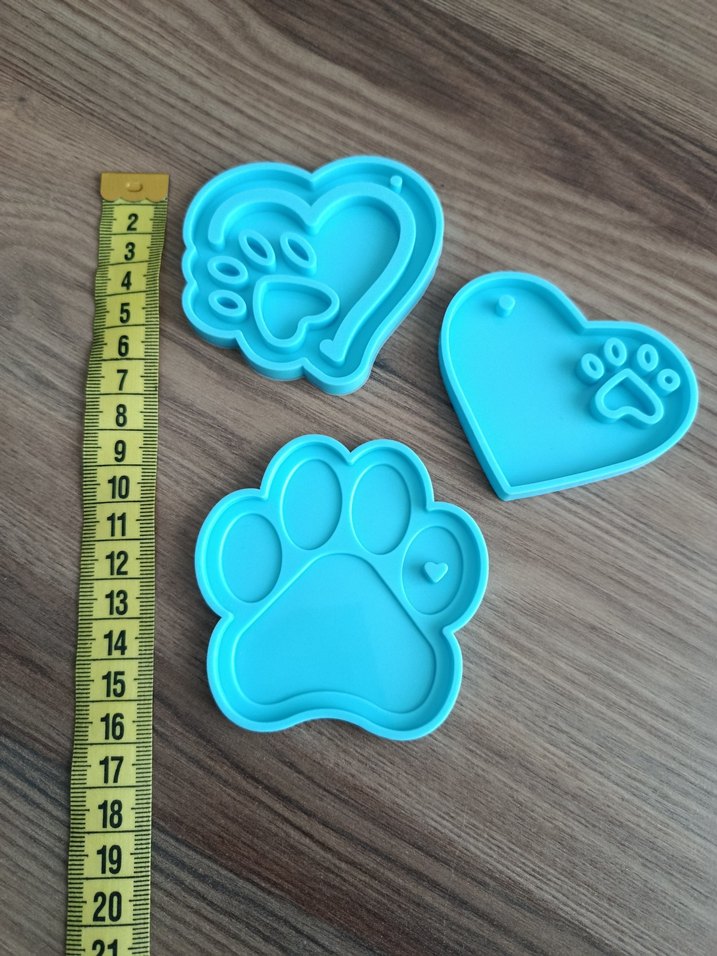 Mavi Köpek Tasarımlı Silikon Kalıplar - Görsel 2