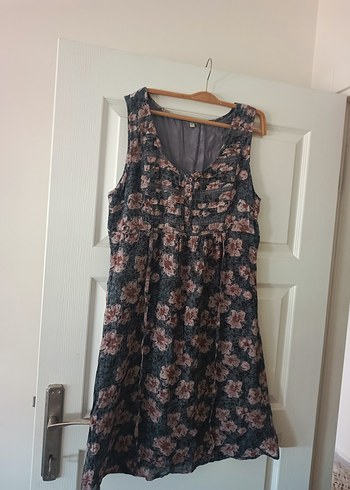 Pembe Midi Elbisesi ve Gömlek - Görsel 2