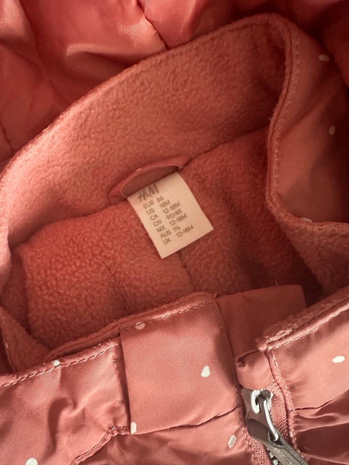 Kürklü Kapüşonlu Pembe Bebek Tulumu - Görsel 3