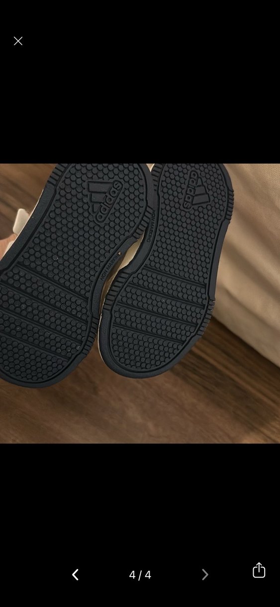 Adidas Erkek Çocuk Beyaz Cırt Cırtlı Spor Ayakkabı - Görsel 4