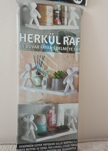 Beyaz Raflı Figürlu raf - Görsel 3