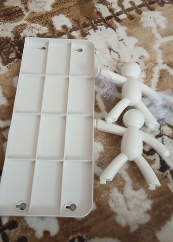 Beyaz Raflı Figürlu raf - Görsel 4