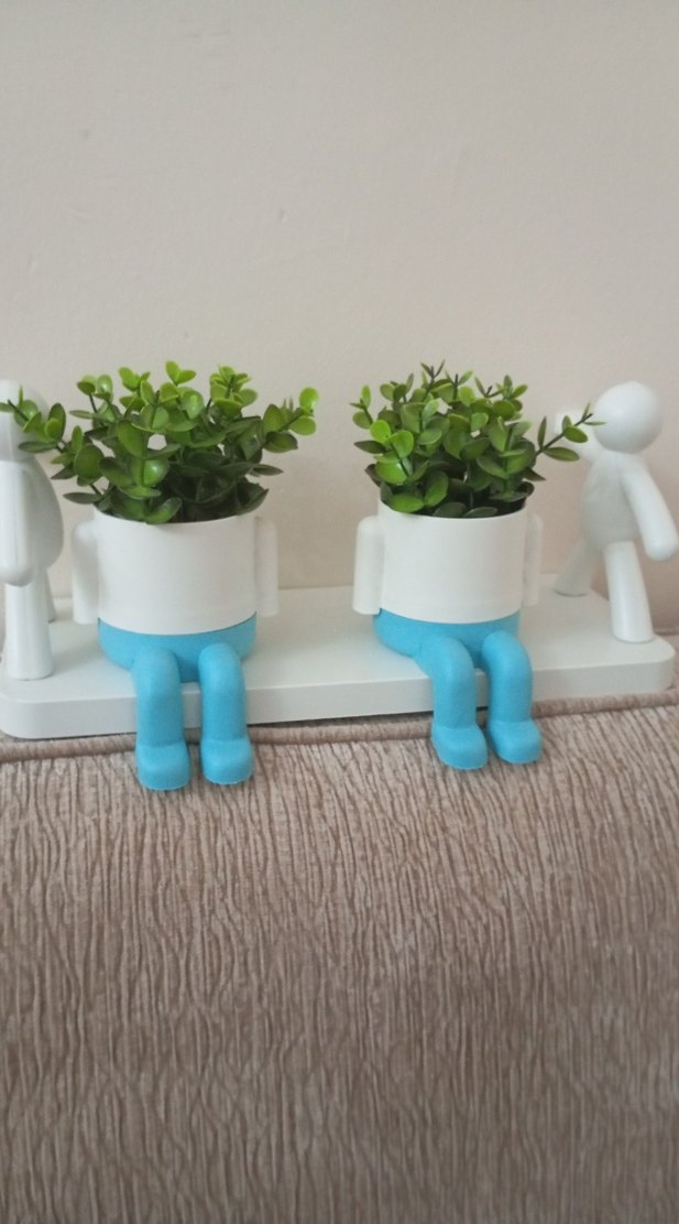 Beyaz Raflı Figürlu raf - Görsel 5