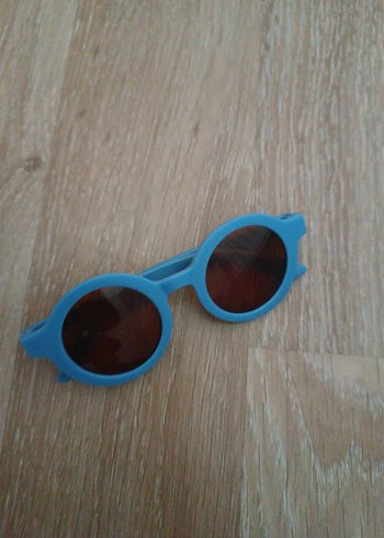 Mavi Retro bebek Güneş Gözlüğü - Görsel 3