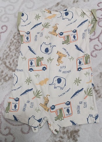 Bohem Tarzı Çok Renkli Bebek Tulum - Görsel 3