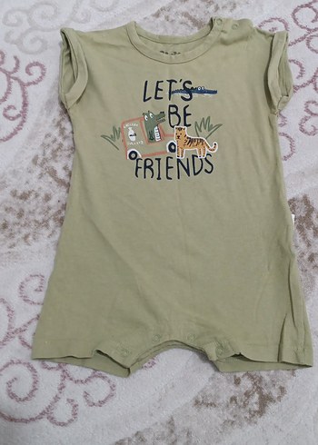 Bohem Tarzı Çok Renkli Bebek Tulum - Görsel 4