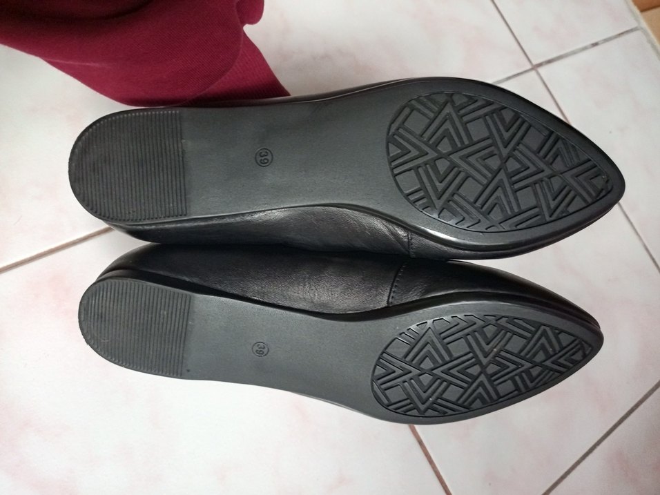 Siyah Babet ayakkabı - Görsel 4