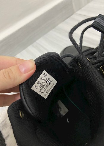 Siyah Platform Topuklu Kadın Spor Ayakkabı - Görsel 2