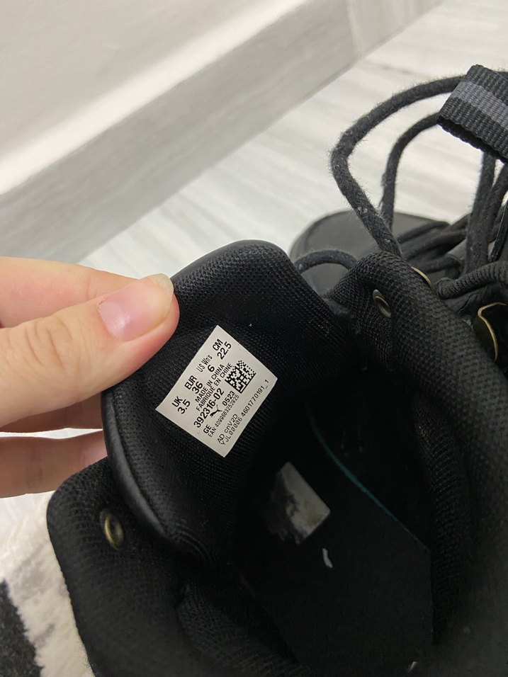 Siyah Platform Topuklu Kadın Spor Ayakkabı - Görsel 2