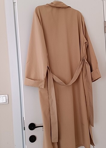 l Beden camel Renk DeFacto marka trençkot