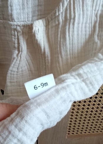 Çocuk Keten Bohem Düğmeli gömlek - Görsel 2