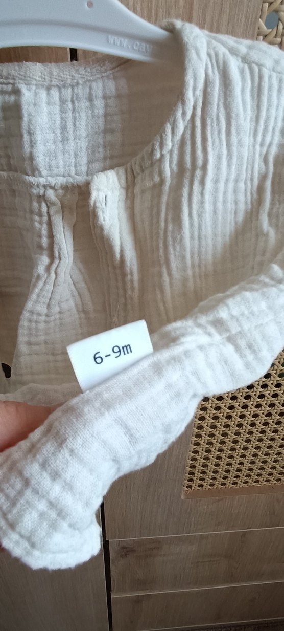 Çocuk Keten Bohem Düğmeli gömlek - Görsel 2