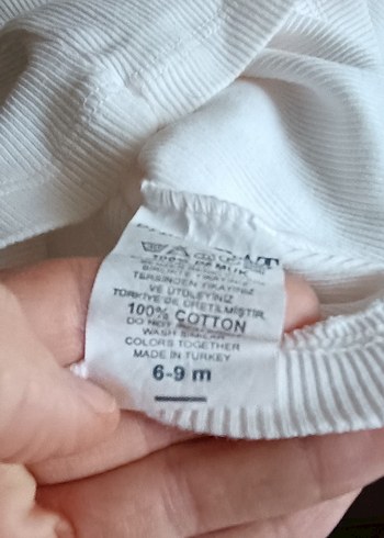 Beyaz Bebek Uzun Kollu Atlet - Görsel 3