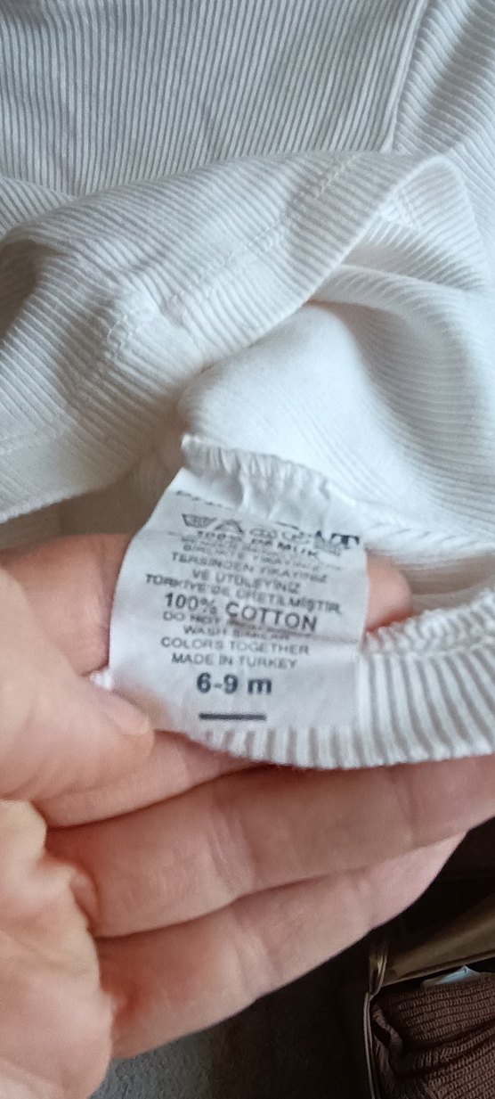 Beyaz Bebek Uzun Kollu Atlet - Görsel 3