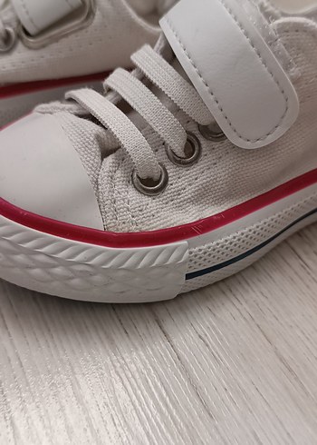 Diğer çocuk Converse Beyaz Bantlı Spor Ayakkabı