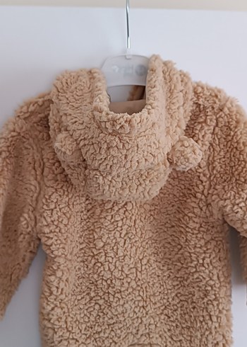 Kahverengi Kürklü Bebek Tulumu - Görsel 6