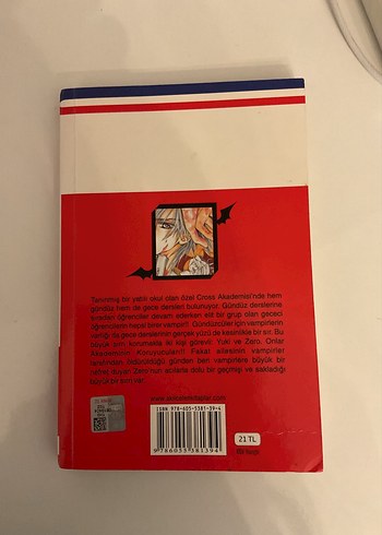 Vampire Knight 1 - Matsuri Hino - Görsel 2