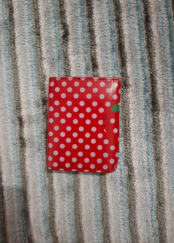 Kırmızı Desenli Cüzdan - Görsel 3
