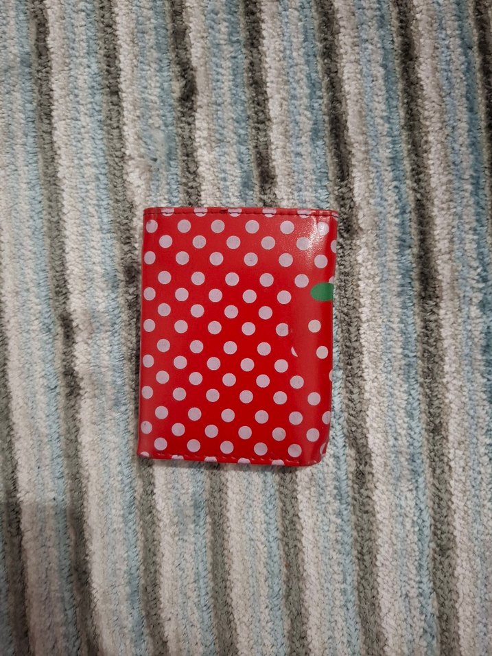 Kırmızı Desenli Cüzdan - Görsel 3