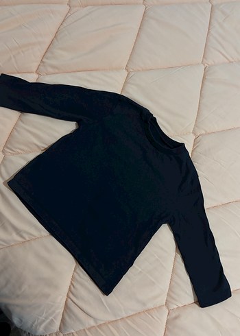 Çocuk Siyah Uzun Kollu Atlet - Görsel 3