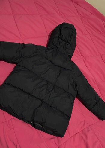 Siyah Çocuk Midi Kışlık Mont - Görsel 2