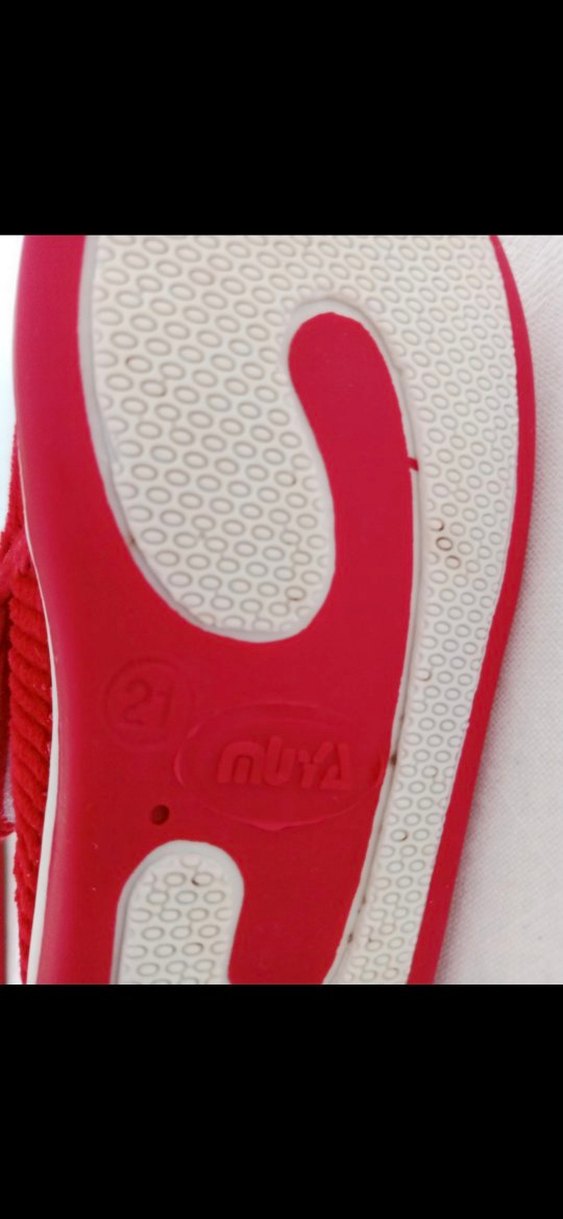 Nakışlı Kız Çocuk Kırmızı Sıcak Ev Terliği - Görsel 4