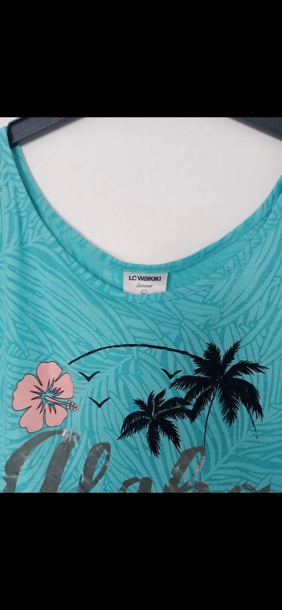 Turkuaz Püsküllü Bohem Pareo - Görsel 3